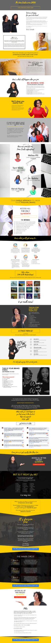 ClickFunnels funnel — landing page